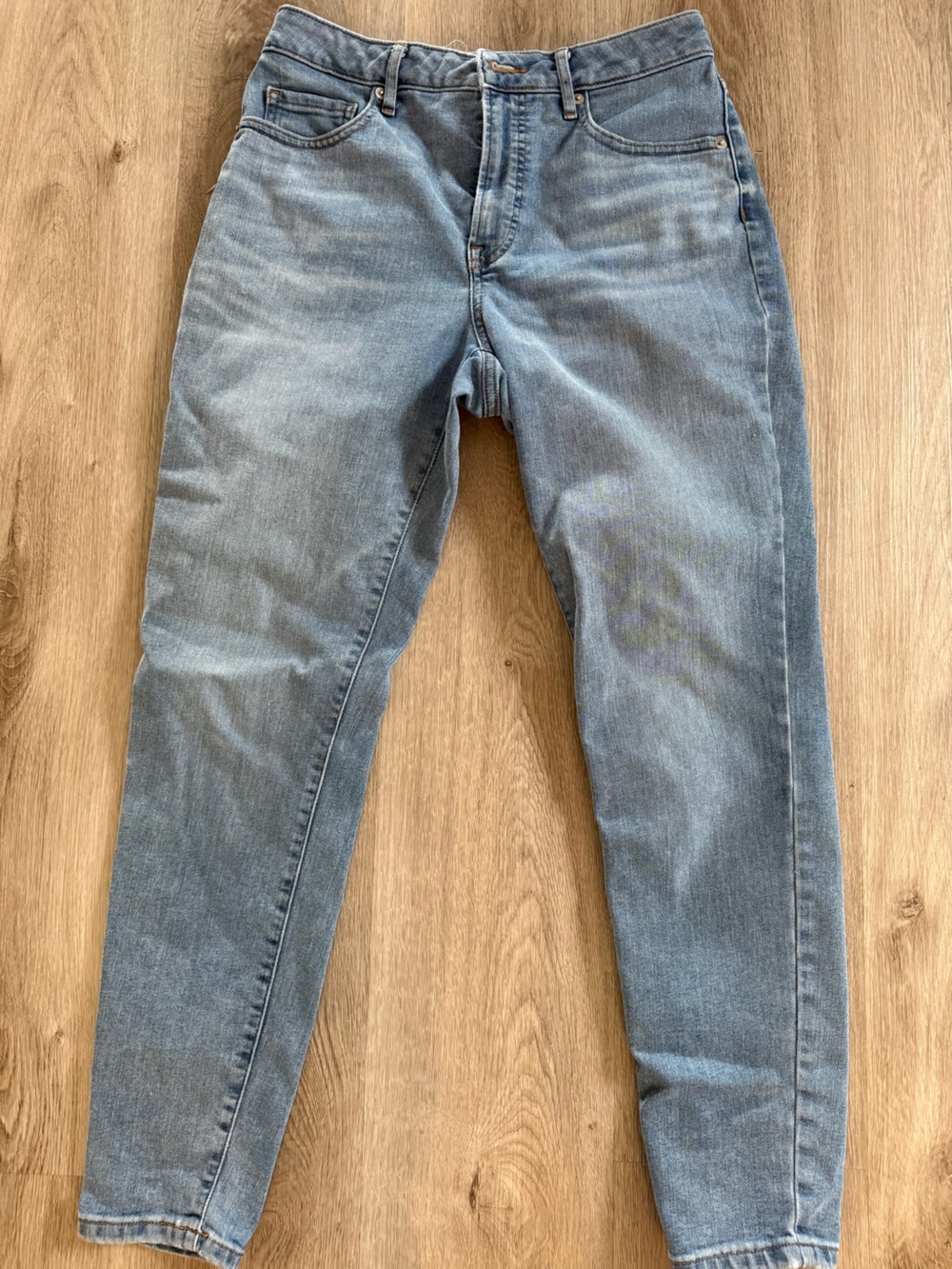Women’s Everlane Light Blue Denim Jeans - Casual Straight Fit